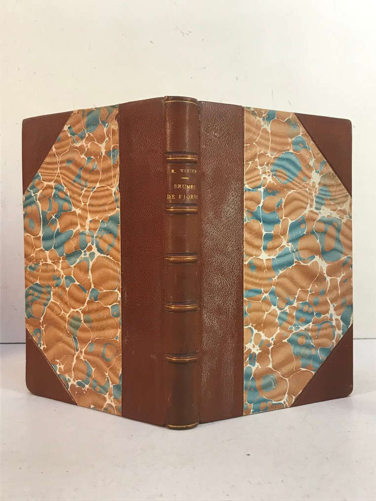 Signé; Renée Vivien [Pauline Tarn] - Brumes de Fjords [E.O. avec envoi] - 1902 #2.1