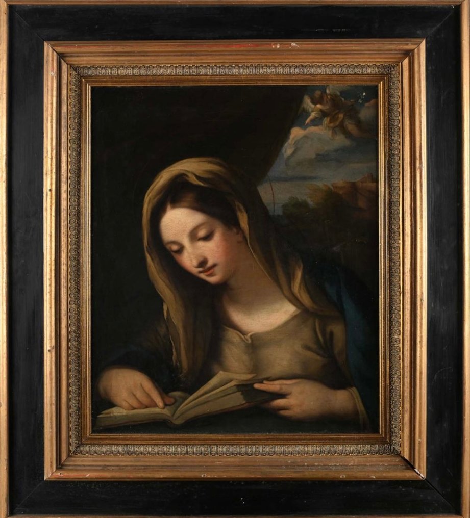 Carlo Maratti (1625-1713) e aiuti - Madonna col libro #2.1