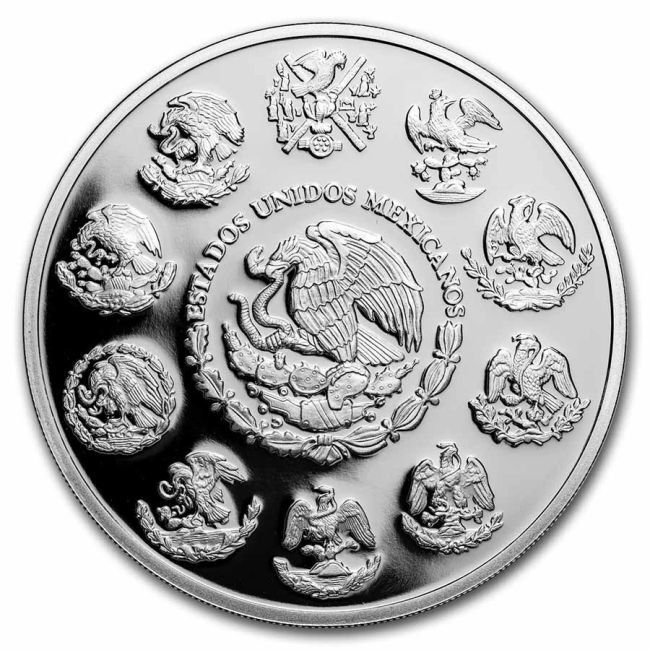 Messico. 2021 Mexican Libertad Magnificent 7-Coin Proof Set in Wooden Box RARE (w/ Luxury Box and #3.2