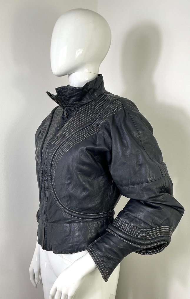 Gianfranco Ferre - Jachetă de piele - Vintage #4.3