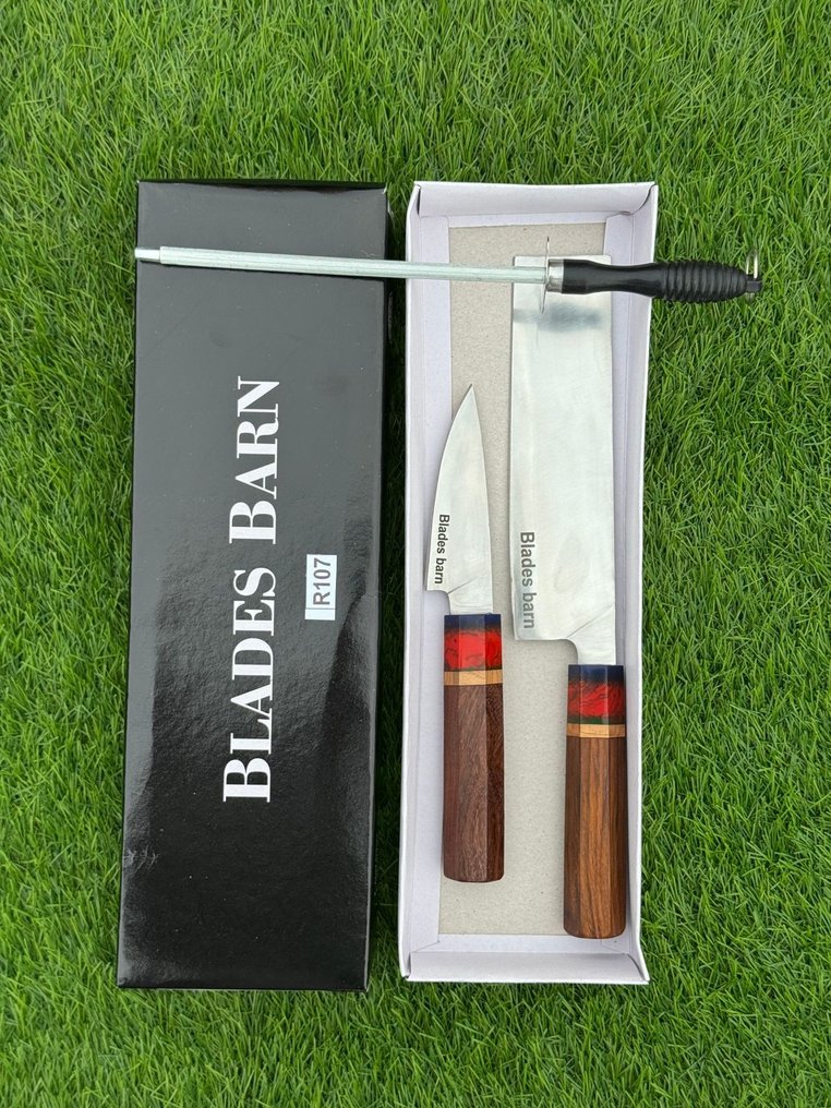 厨刀 - Kitchen knife set - 钢, 木 - 日本 #1.0