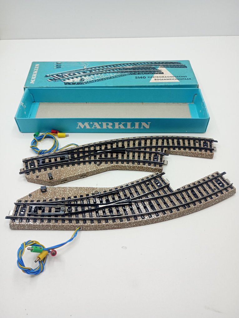 Märklin H0轨 - 模型火车车轨 (42) - M轨道 - 弯曲轨道、道岔和配件 #1.0
