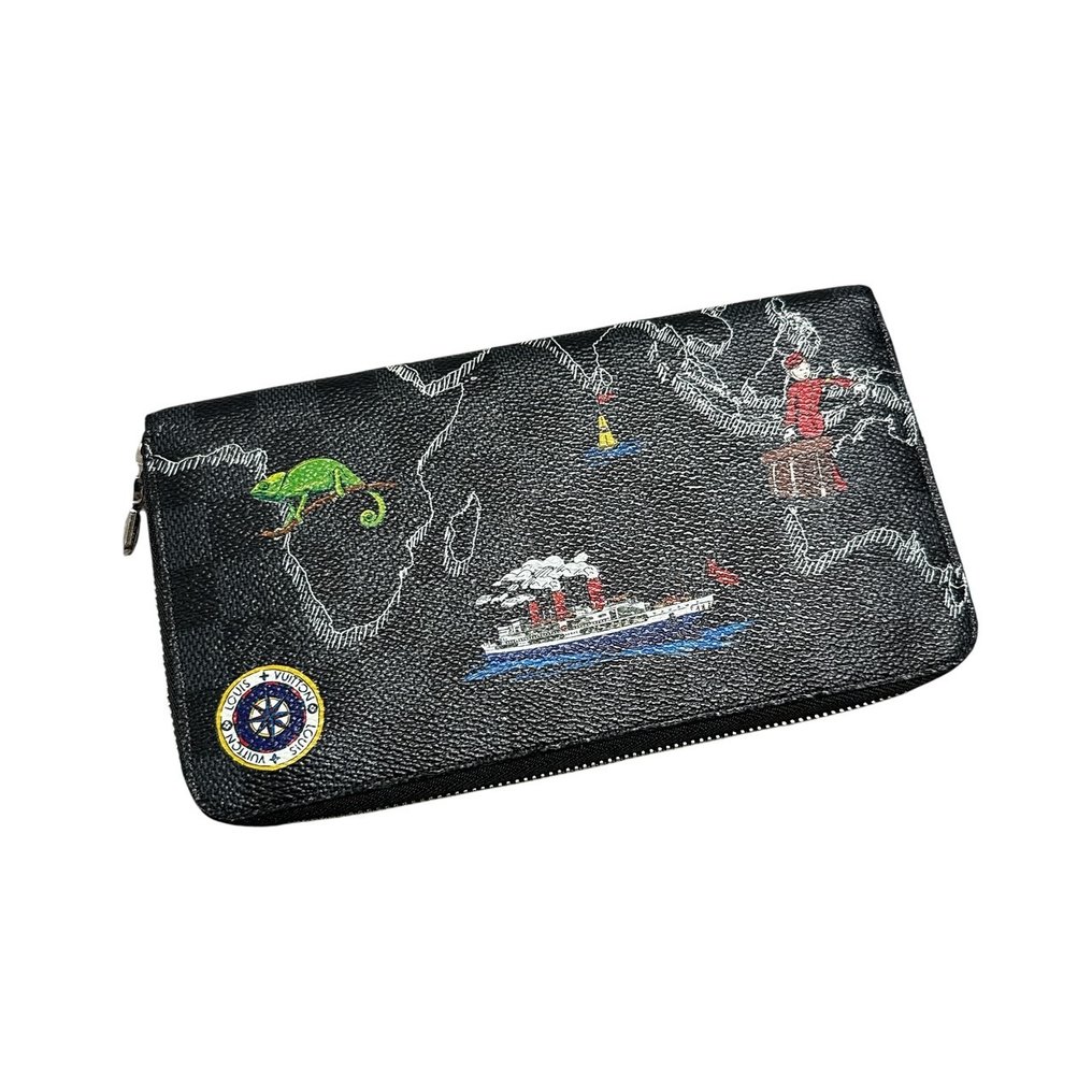 Louis Vuitton - Damier Grafitte MAP Zippy Organizer N40204 - Πορτοφόλι #1.0