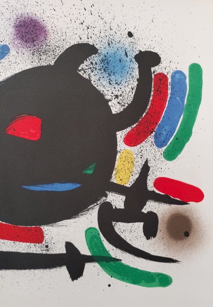 Joan Miro (1893-1983) - Litografia Original X. #2.1