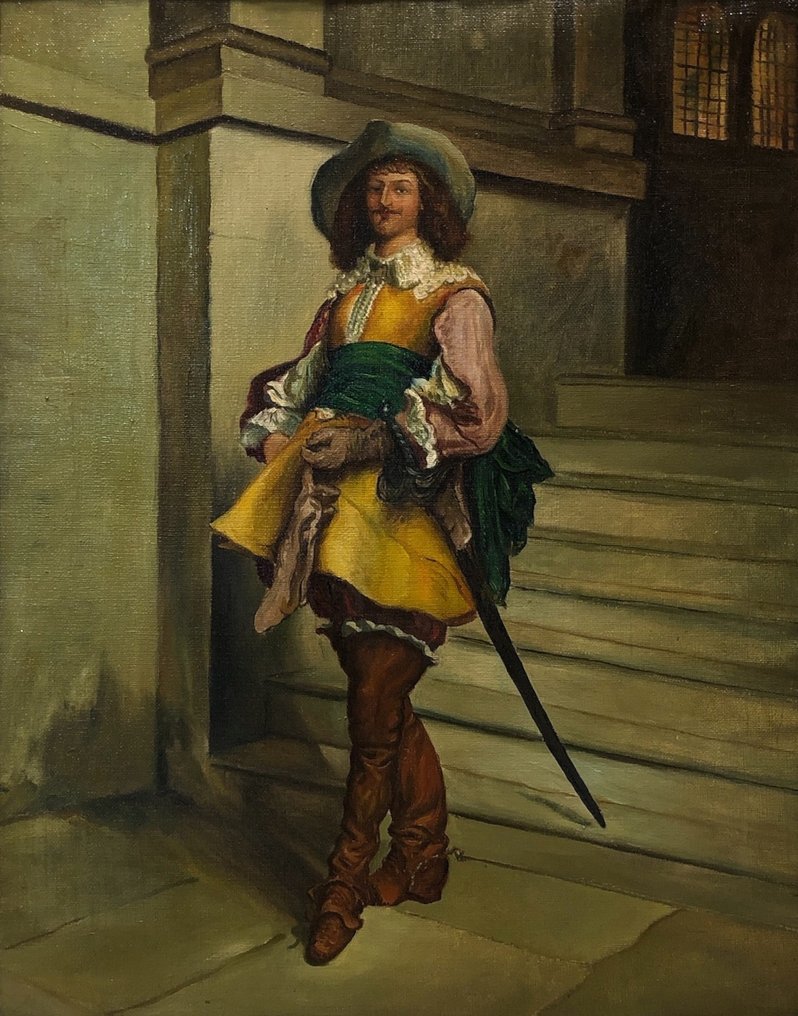 École Européene (XIX-XX) - D'Artagnan (D'après J. L. E. Meissonier) #1.0