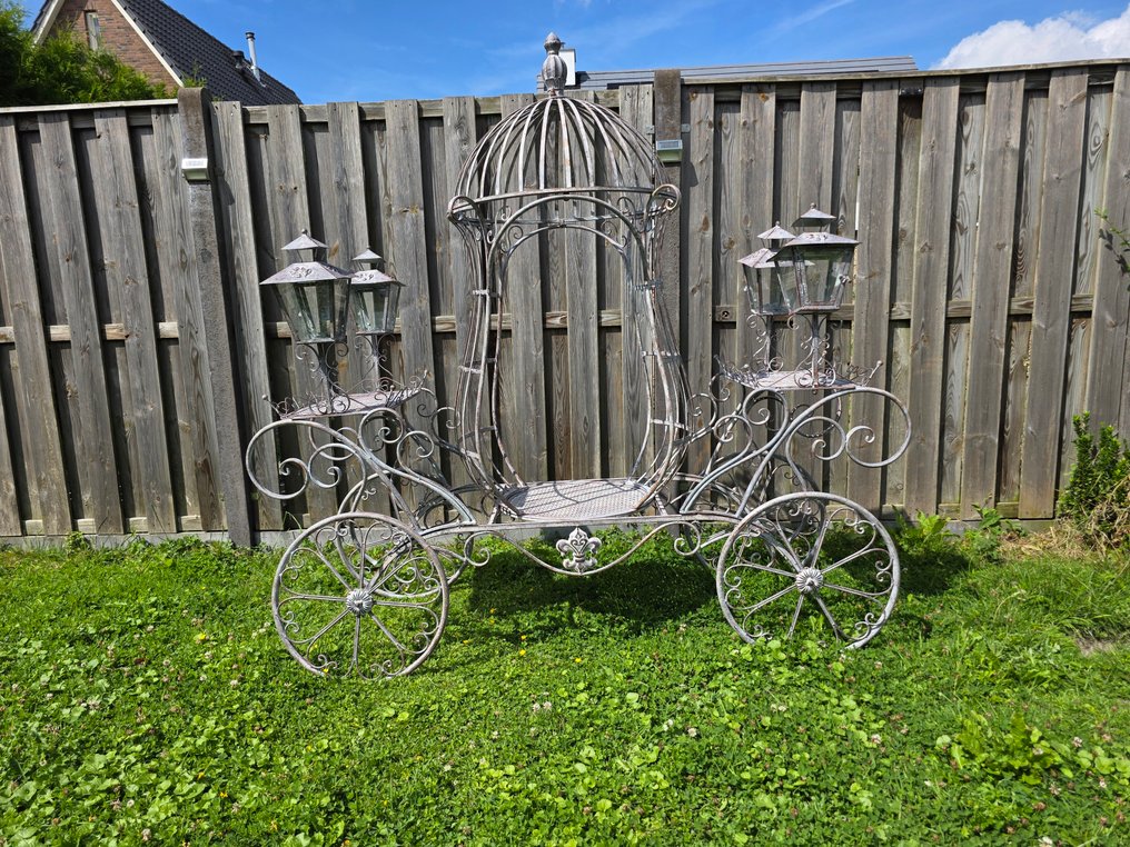 Trăsură - Metal - Coșuri cu flori XXL #4.3