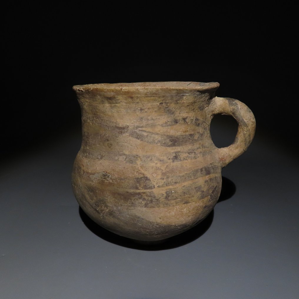 Iron Age Terracotta Pitcher. 1st Millennium BC. 10 cm height. #1.0