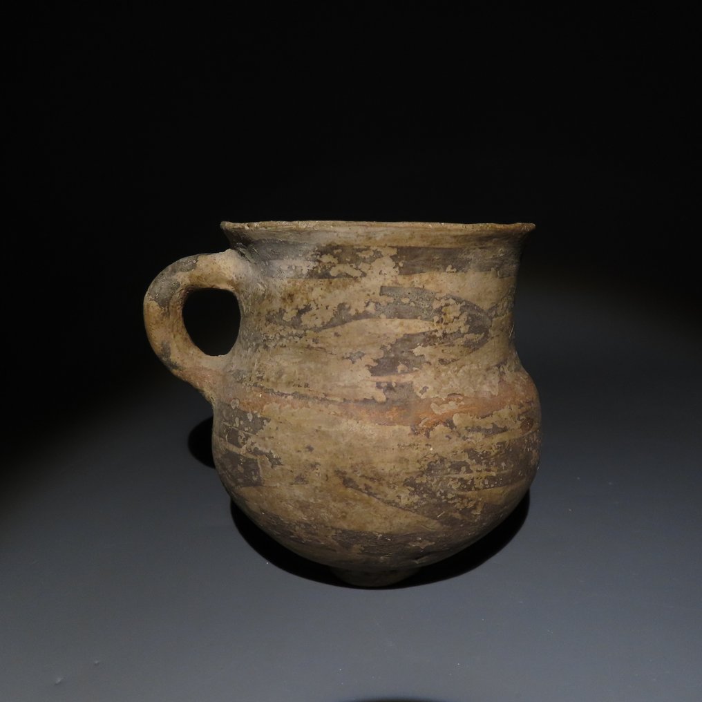 Iron Age Terracotta Pitcher. 1st Millennium BC. 10 cm height. #1.0