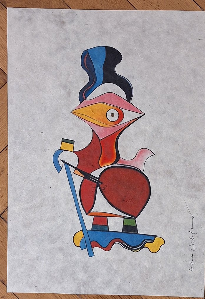 Emma Wildfang Giclée - Uncle Scrooge - "Tribute series - Icons Reimagined "Pablo Picasso" - 2025 #1.0