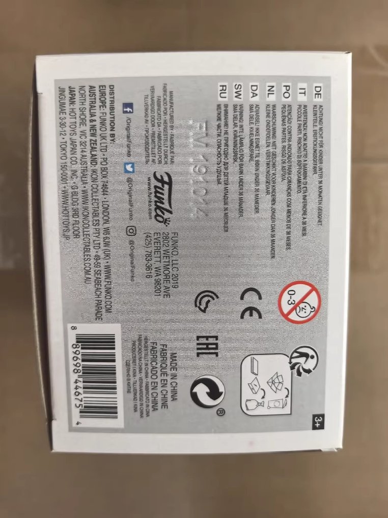 Collection thématique - figurine en vinyle - Funko #1.0