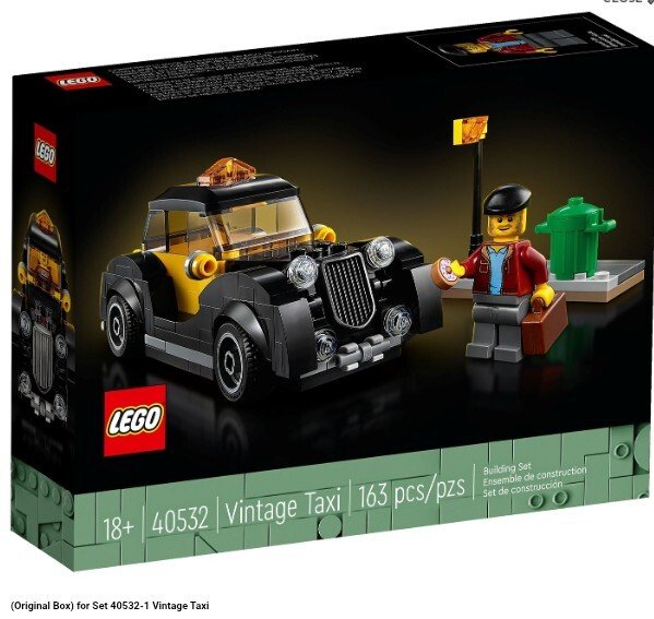 LEGO Set - 40532, Vintage Taxi Item No: 40532 - Creator - Vintage Taxi #1.0