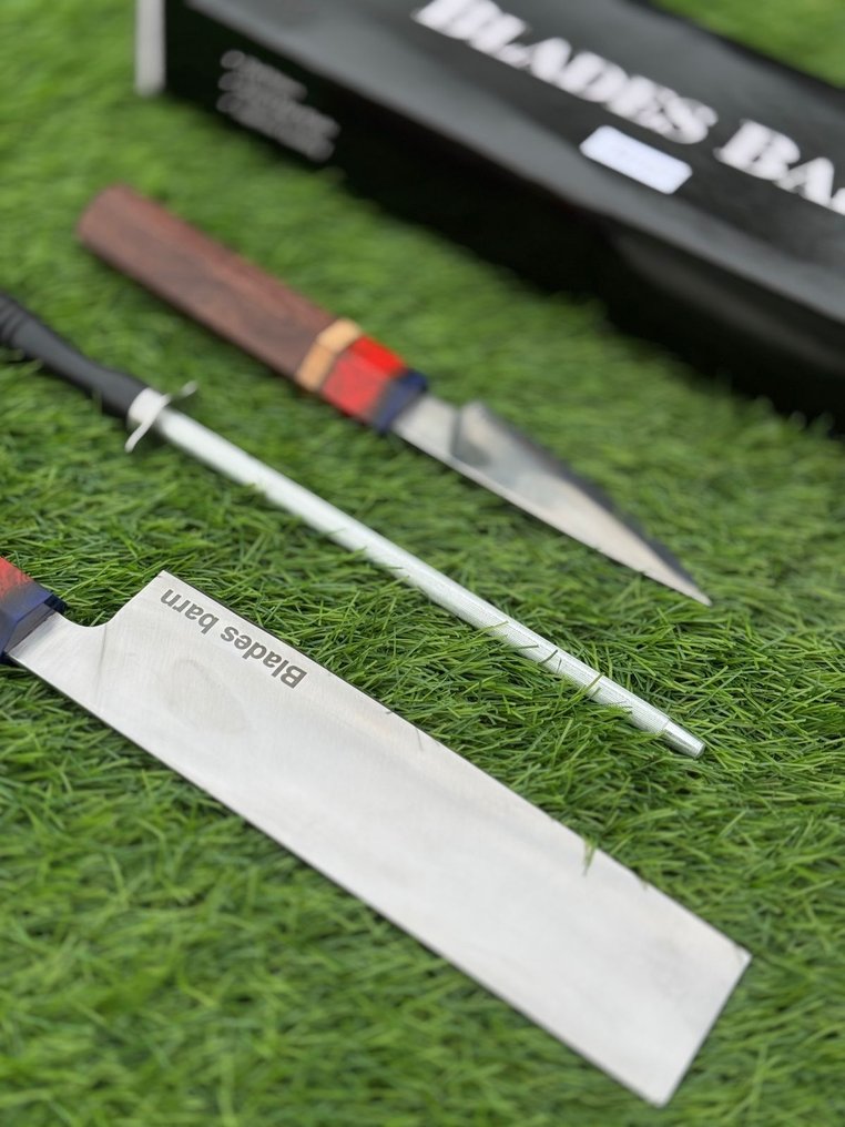 厨刀 - Kitchen knife set - 钢, 木 - 日本 #1.0