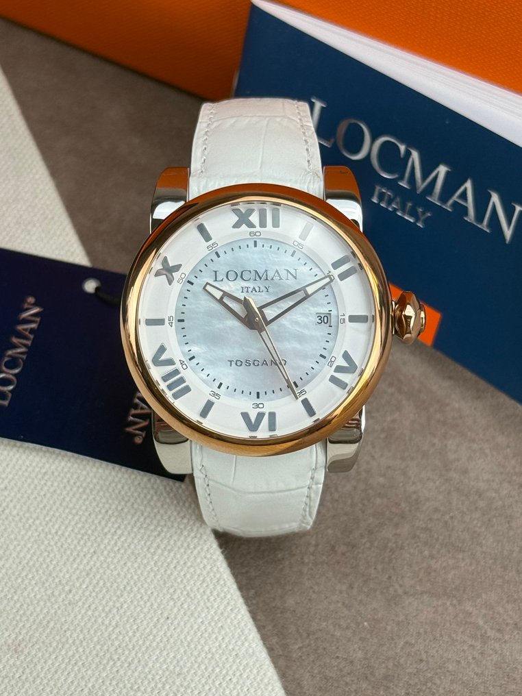 Locman - Toscano Automatic Date - 0590V14-0RMWPSW - Hombre - Posterior a 2020  #2.1