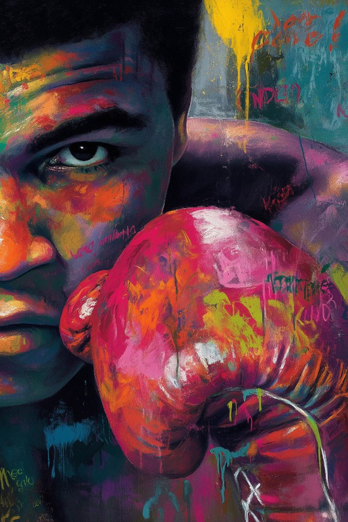 Canvas Fit - Alberto Ricardo - Muhammad Ali: El Gigante Indomable #1.0