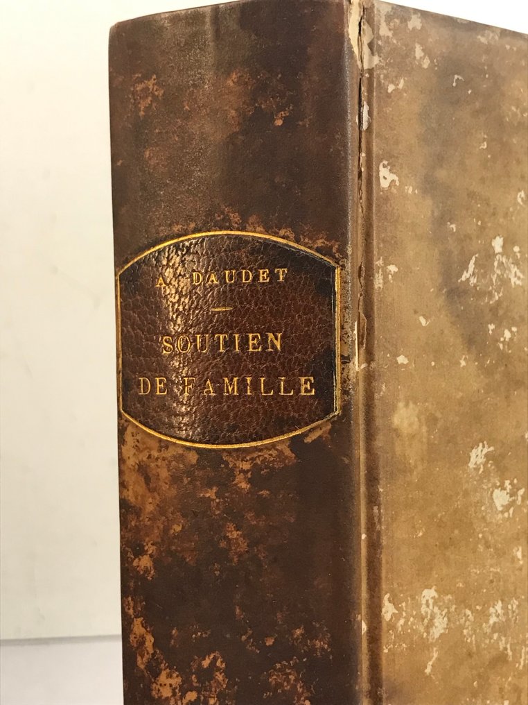 Alphonse Daudet - Soutien de Famille [1/100 sur Hollande, reliure de Yseux] - 1898 #2.1