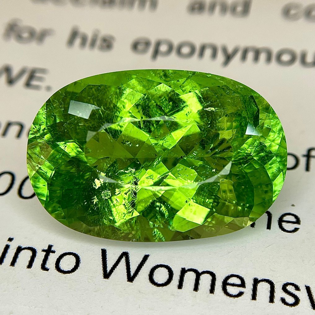 1 pcs 绿色 帕拉伊巴碧玺 - 20.53 ct - 美国宝石研究院(GIA) - 稀有绿色 Paraiba #1.0