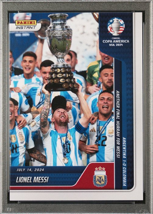 Panini Lionel Messi - 2024 Panini Instant Copa America #43 - PSA 10 GEM MT - PSA 10 - 1 Graded card #2.1