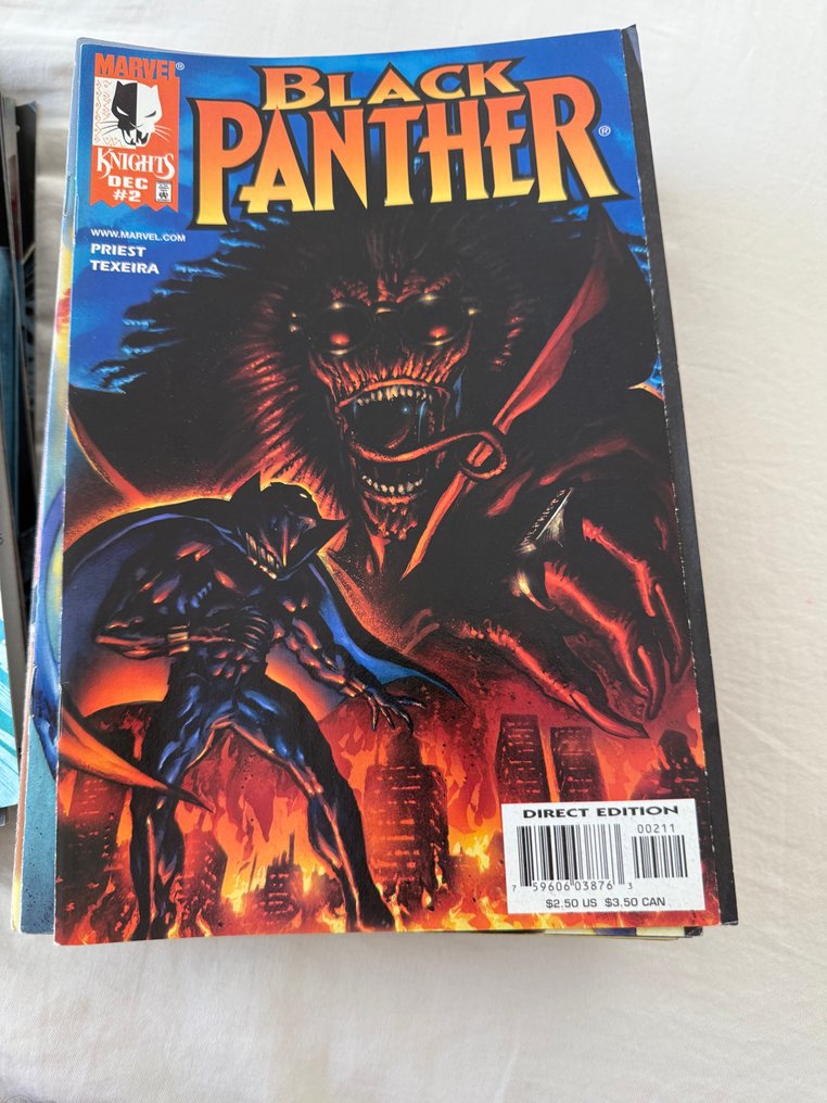 黑豹 (Vol. 3) #1/62 - Complete Series - 62 Comic - 第一版 - 1998/2002 #3.2