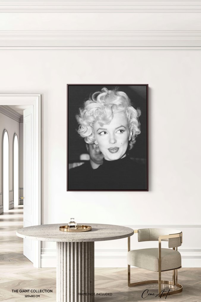 Marylin Monroe - Iconic Legend - XXL Fine Art Photography on canvas - 120x80 cm - Limited 01 of 20 - Serial XXL33 - Original Certificate (COA), Hologram - 100% New. Frames not included #4.3