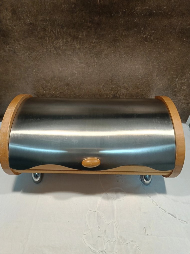 Brödkorg - stål och trä #1.0