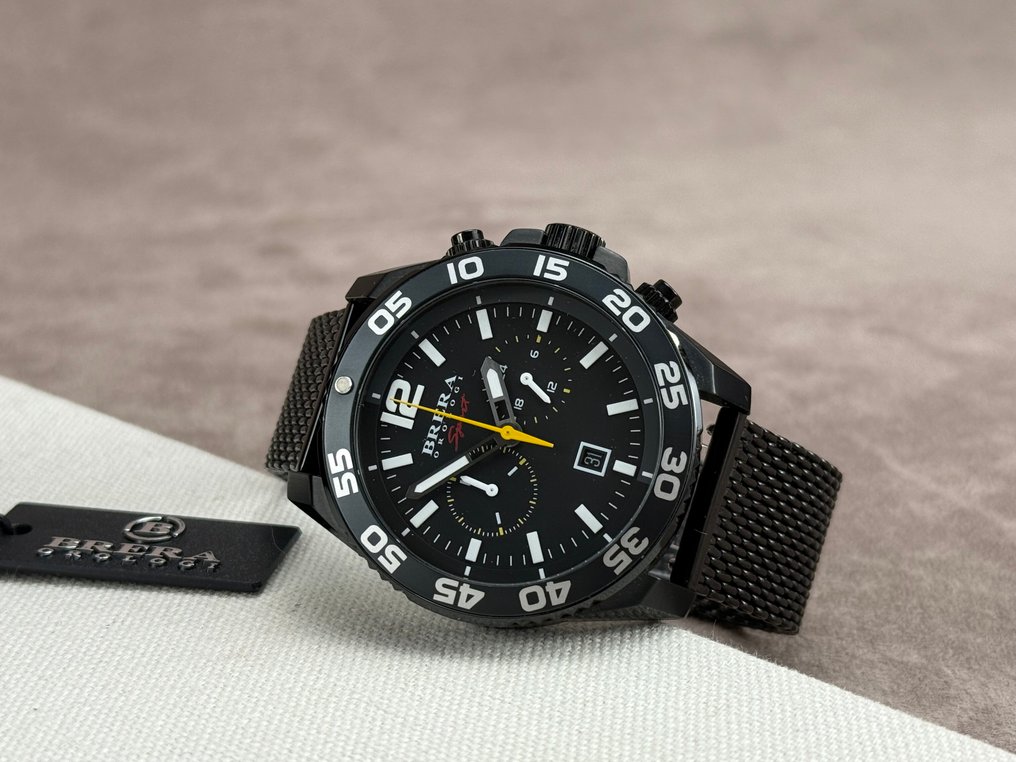 BRERA - Mistral Sport Chronograph Date - 沒有保留價 - BRSPMIC4403-BLK-MIL - 男士 - 2020+ #3.2