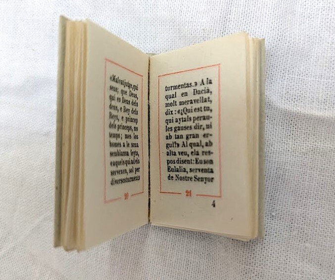 Eugenia Simón - La vida de Santa Eulalia Verge (Miniatura) - 1922 #2.1