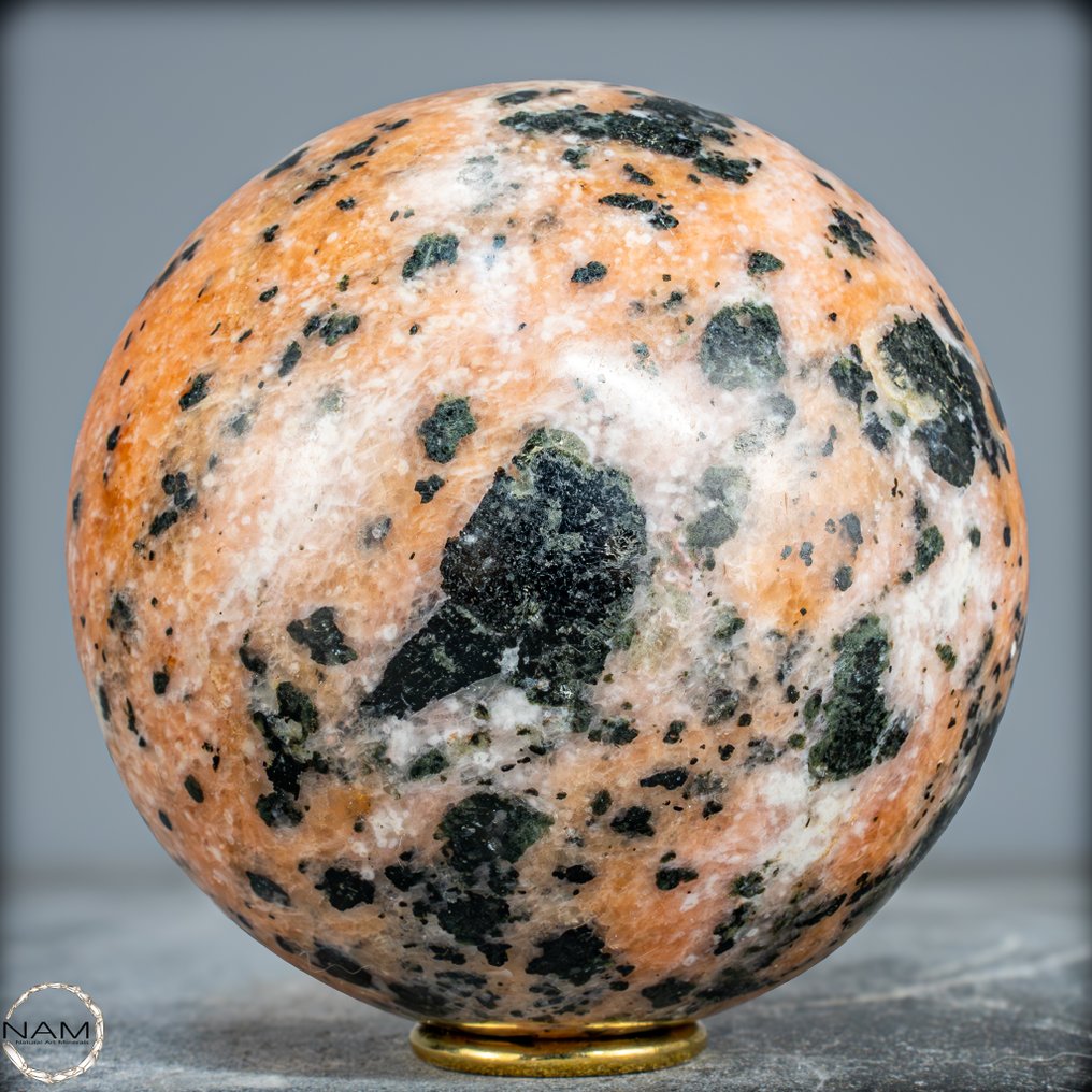 Calcita e Turmalina de Alta Qualidade e Intensas Sphere- 3606.07 g #2.1