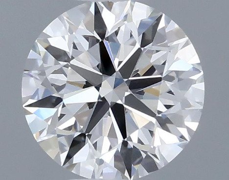 1 pcs Gyémánt (Természetes) - 0.49 ct - Kerek - E - VVS1 - Amerikai Gemmológiai Intézet (GIA) #1.0