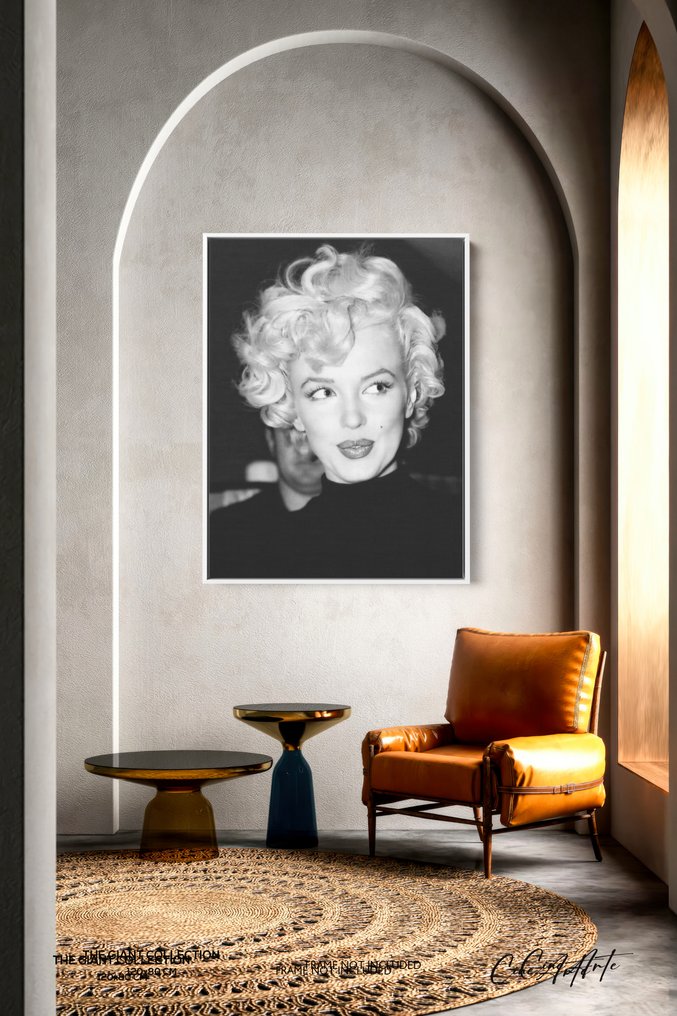 Marylin Monroe - Iconic Legend - XXL Fine Art Photography on canvas - 120x80 cm - Limited 01 of 20 - Serial XXL33 - Original Certificate (COA), Hologram - 100% New. Frames not included #3.2