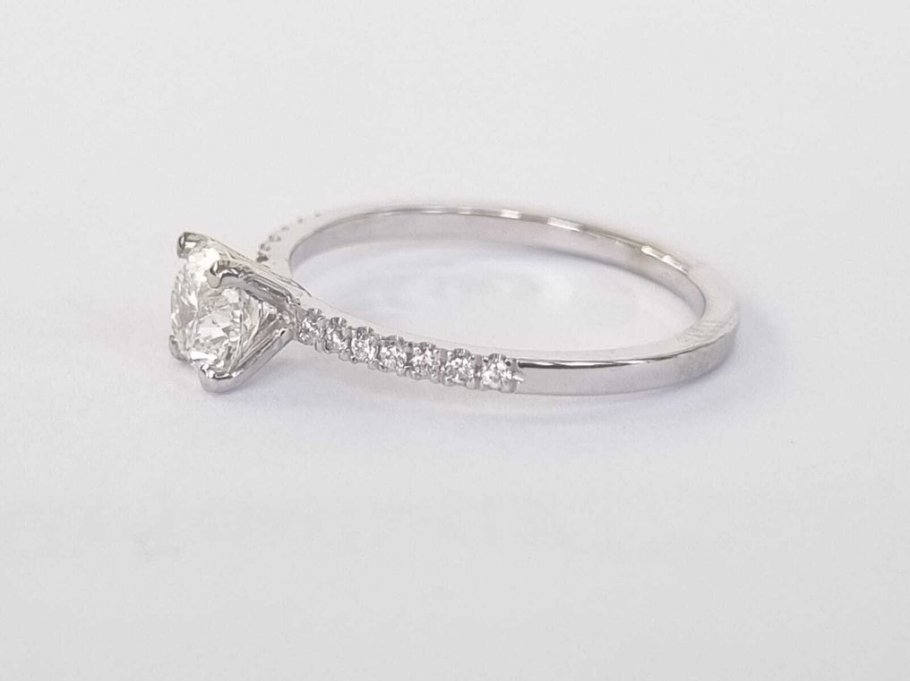 Δαχτυλίδι αρραβώνων - 14 καράτια Λευκός χρυσός -  0.83ct. tw. Διαμάντι (Φυσικό) - Διαμάντι #2.1