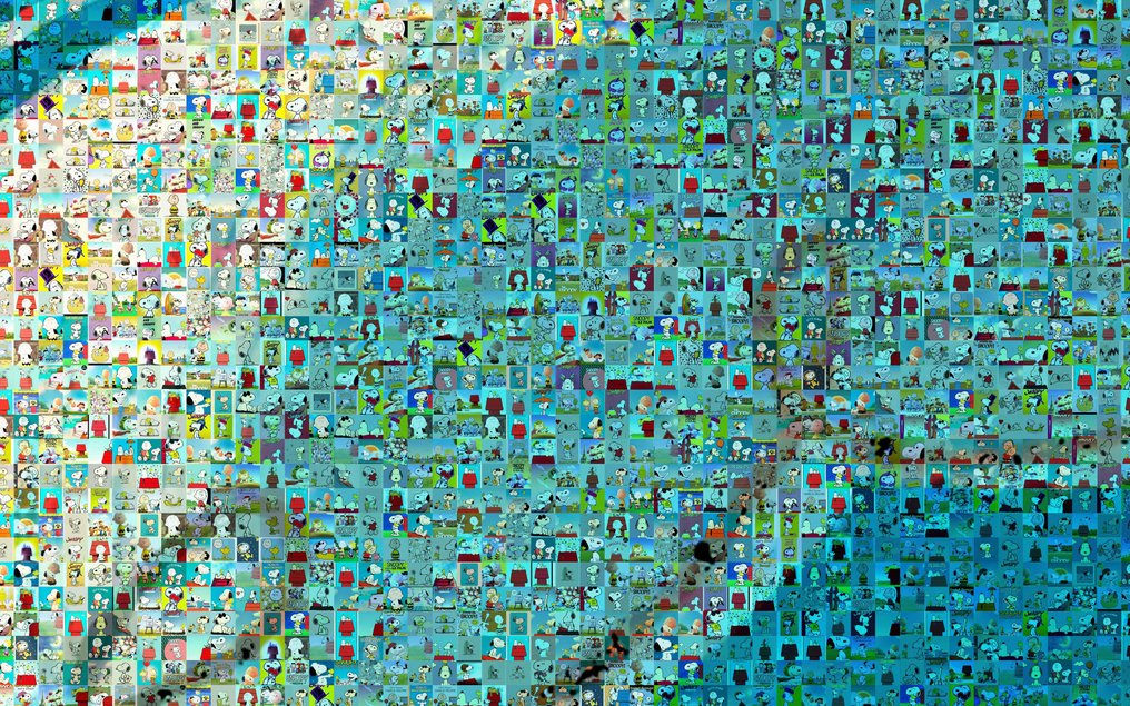 David Law (1967) - Crypto Snoopy Aviateur II - Format 40x60 #2.1