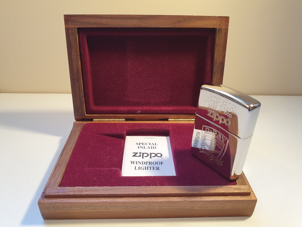 Zippo - Limited edition UK D-DAY - Lighter - Forsølvet #1.0
