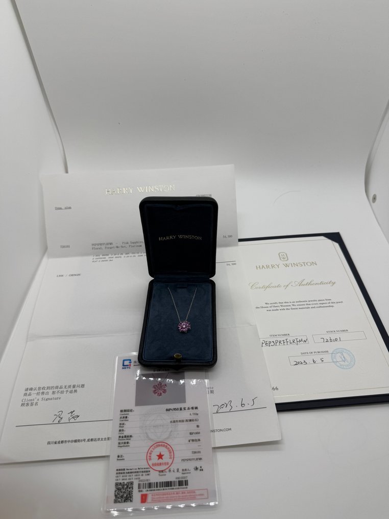 Harry Winston - 頸鏈 鉑金 #1.0