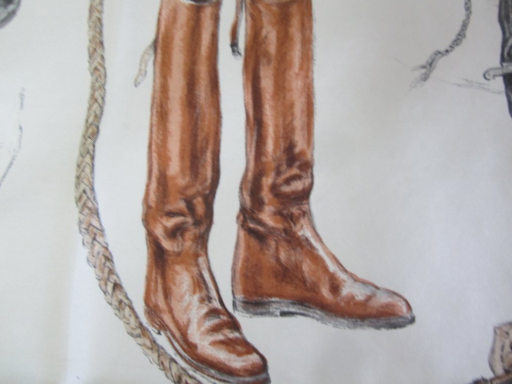 Hermès - A propos de bottes de XAVIER DE PORET de 1962 - Fular #4.3