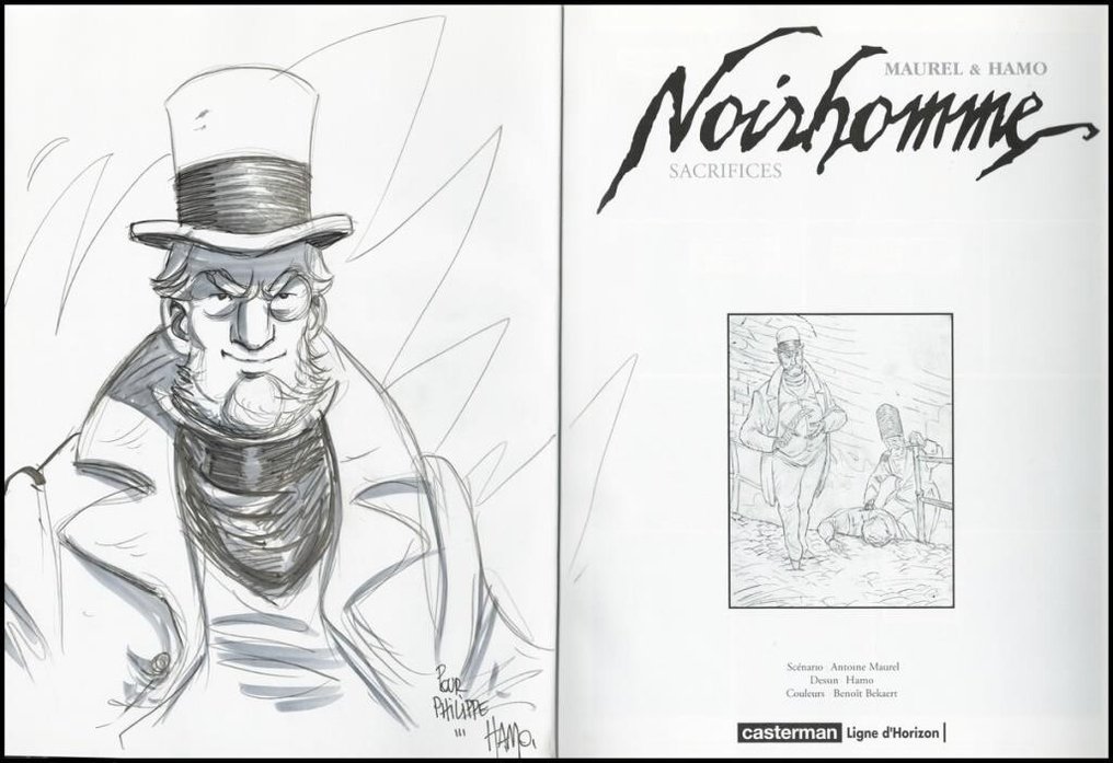 Noirhomme T2 + dédicace - C - 1 Album - Prima edizione - 2008 #1.0