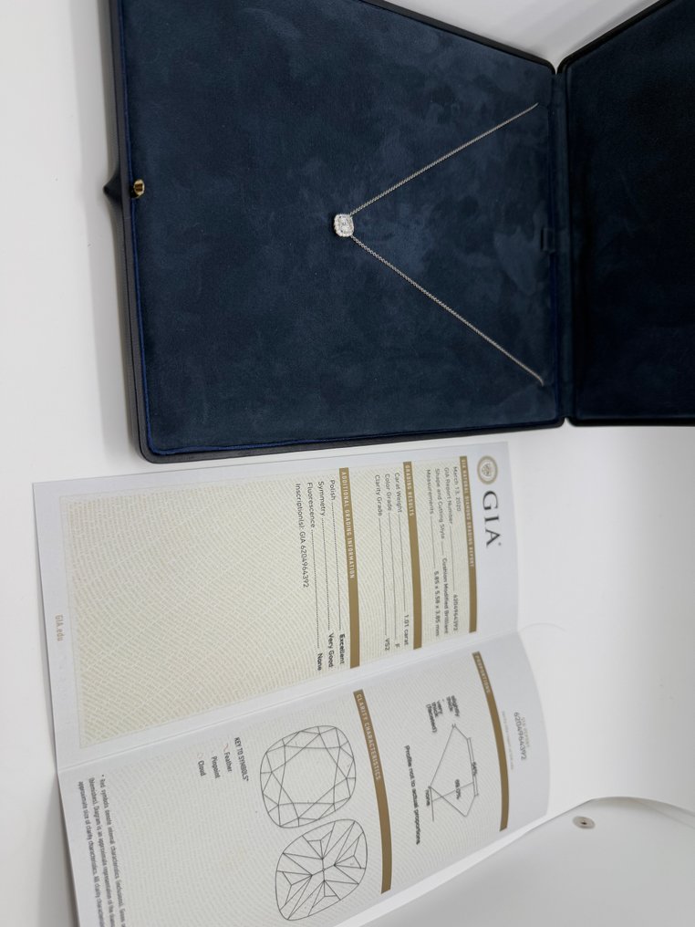 Harry Winston - 頸鏈 鉑金 鉆石 (天然) #2.1