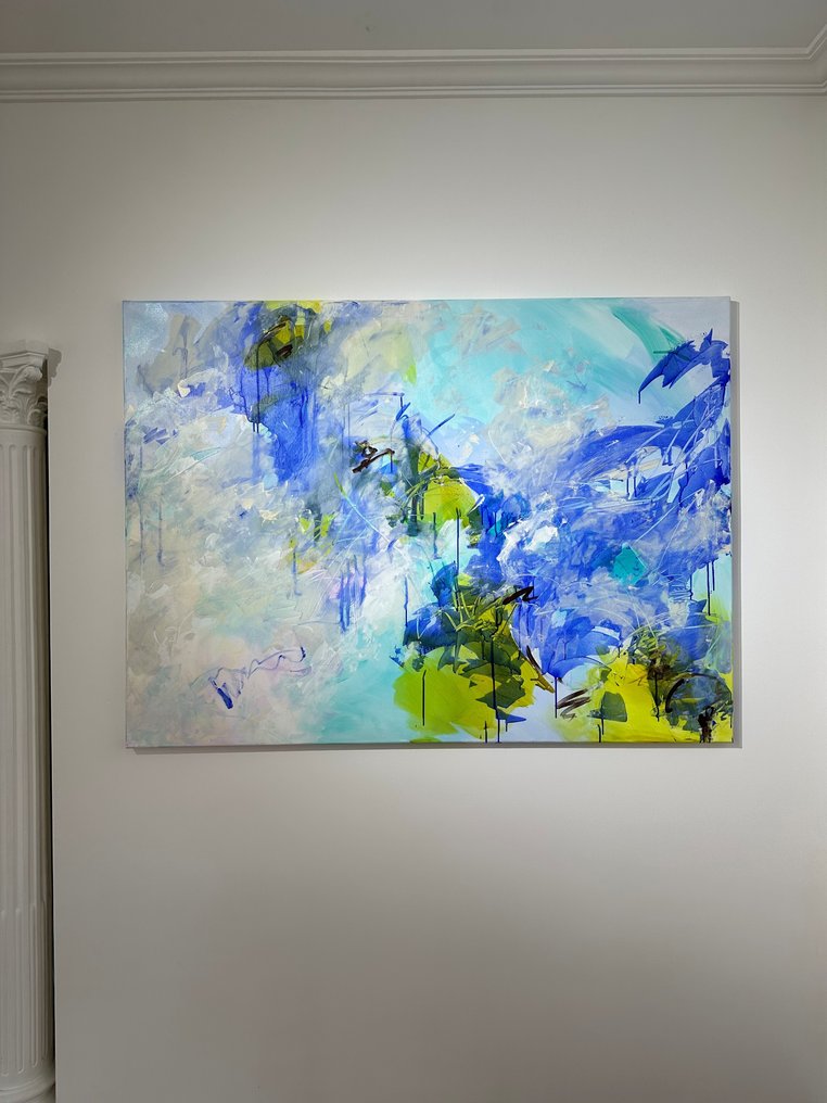 Viktoria Ganhao - Thoughts, 110 x 150 cm. #3.2