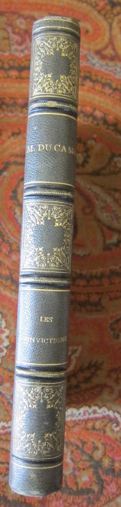 Signé ; Maxime DU CAMP - Convictions / La Charité privée à Paris [envoi autographe signé + lettre autographe signée] - 1858 #1.0