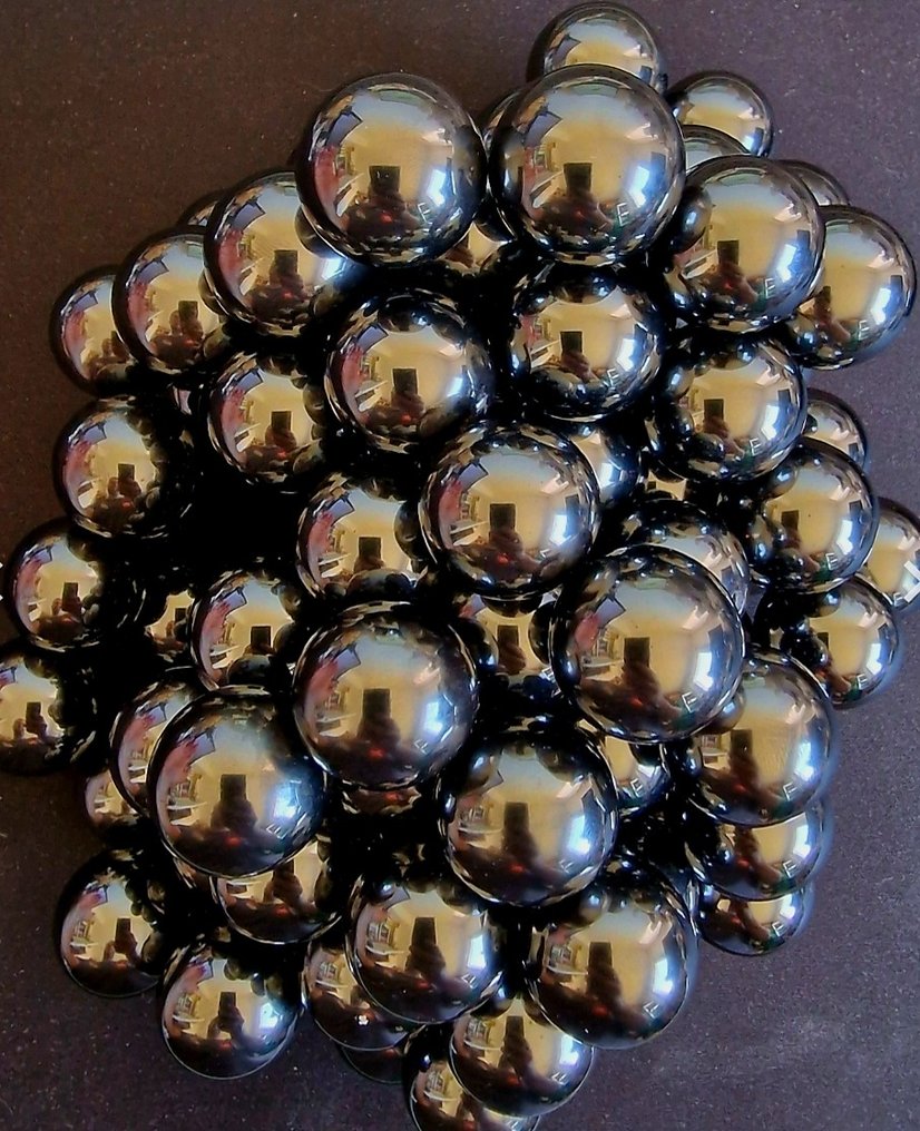 Μαγνητικές αιματίτες Σφαίρα - Ύψος: 2.5 cm- 3.5 kg - (100) #1.0