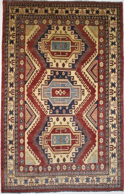 Kazak - Tæppe - 323 cm - 206 cm - Tæppe #1.0