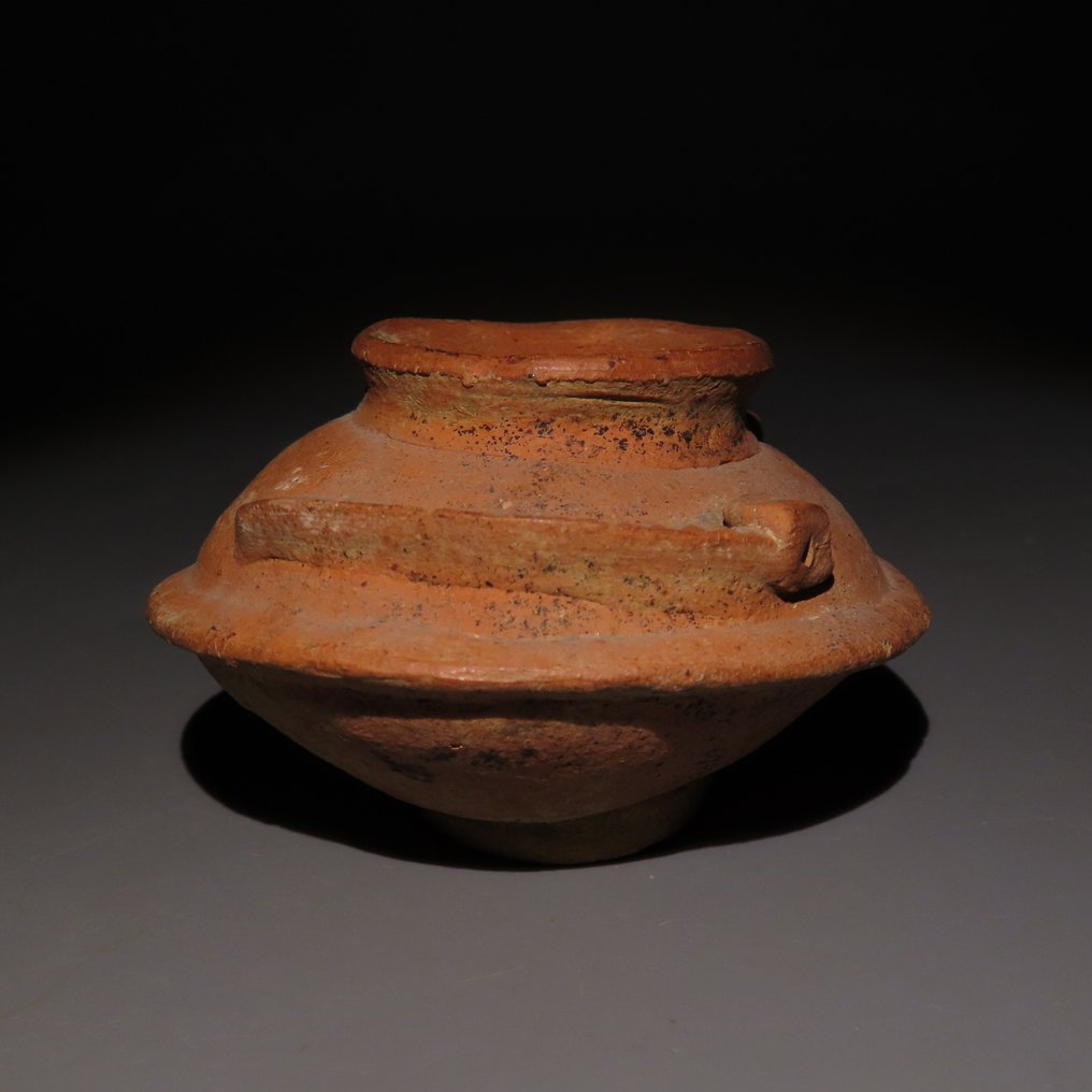 Carchi - Nariño，哥伦比亚 Terracotta 碗。约公元1000年。直径8厘米。西班牙进口许可证。 #3.2