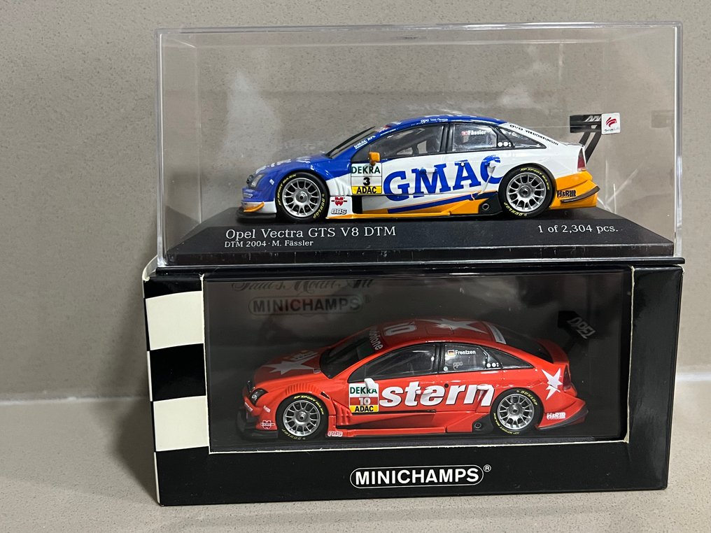 ミニチャンプス　OPEL VECTRA GTS V8 1／43ミニカー ミニチャンプス 1/43 Opel Vectra GTS V8 Valvoline DTM 2004