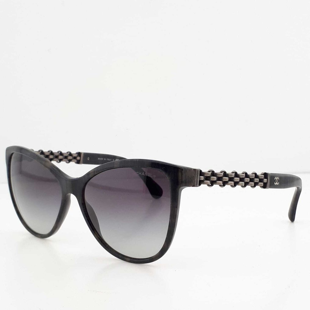 Chanel - Cat Eye Multicolor with Metal Mesh Temples - Solbriller #2.1