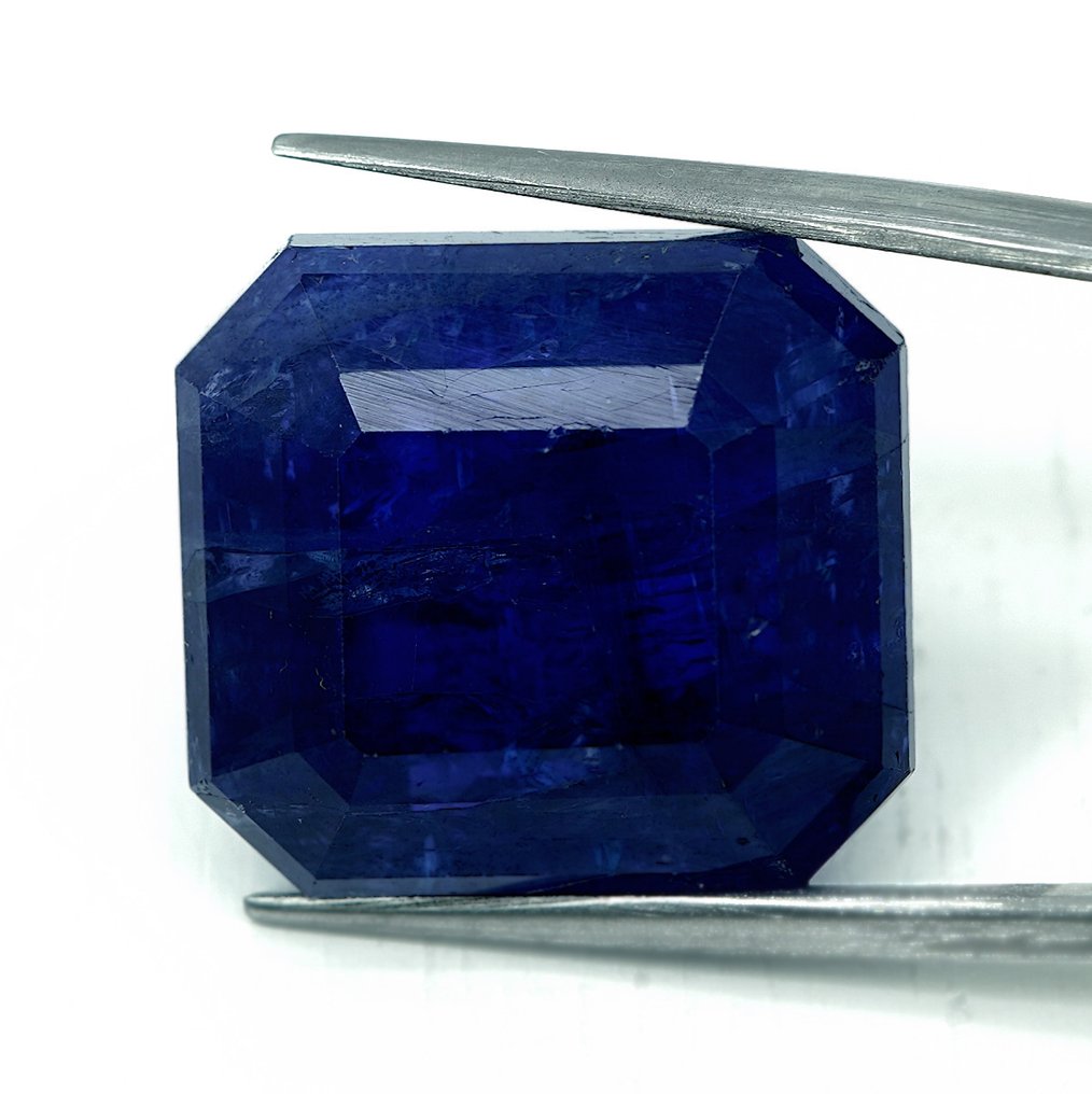 1 pcs  蓝色, 紫罗兰色 坦桑石  - 62.38 ct - 国际宝石研究院（IGI） #1.0