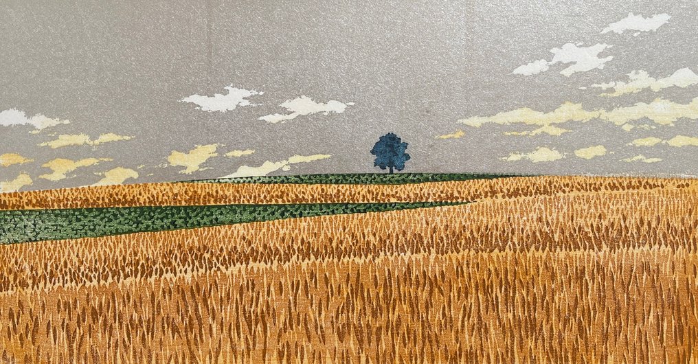 Hill-1 Wheat - Hajime Namiki 並木一 (b 1947) - Japan #1.0