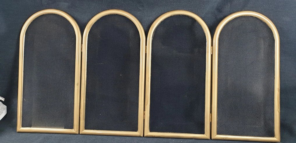 Tulisijan tukirauta - Patinoitu pronssi #1.0