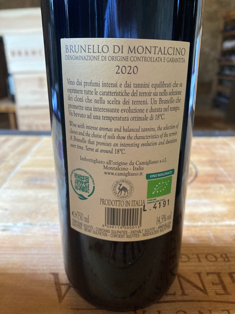 2020 Castello di Camigliano - 蒙達奇諾·布魯奈羅 - 6 瓶 (0.75L) #4.3