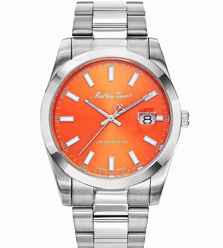 Mathey-Tissot - Saffron - Limited Edition - Swiss Made - Sapphire - Cyclops - New - No Reserve Price - Men - 2025 #3.2