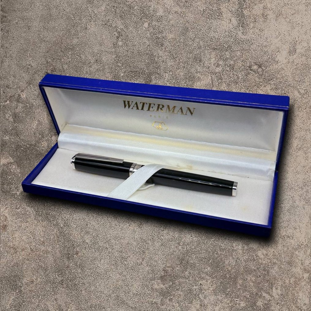 PLUMA ESTILOGRAFICA, Waterman - Exception Slim Black ST - Fyldepen #1.0