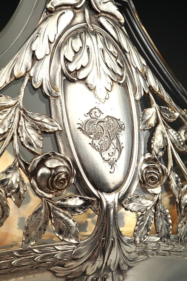 Dupper & Bernhold - Kosár - Ezüstözött #4.3